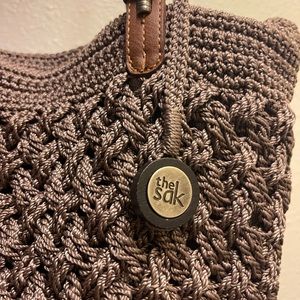 The Sak Mocha, woven bag